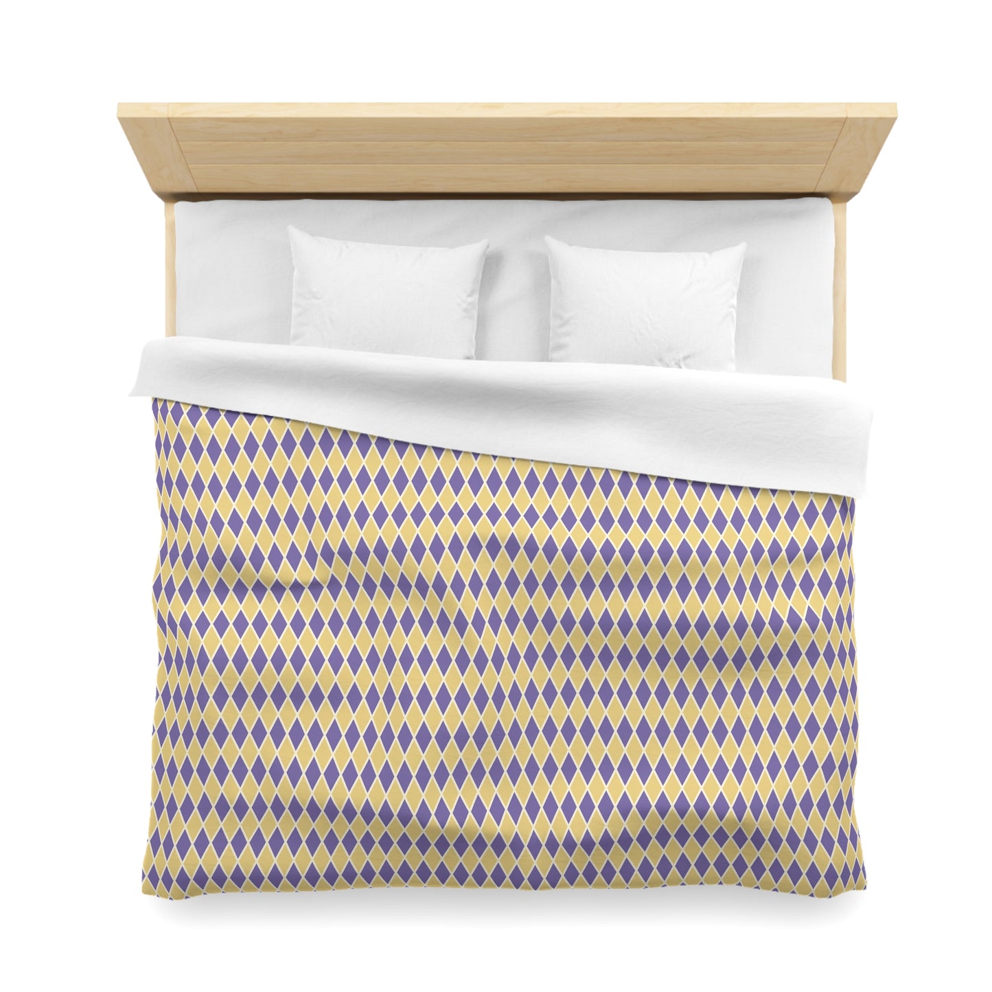 Violet & Sun Harlequin Microfiber Duvet Cover