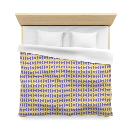 Violet & Sun Harlequin Microfiber Duvet Cover