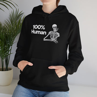 100% Human Skeleton Heavy Blend™ Hooded Sweatshirt