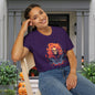 Creepy Ghost 8 Adult T-shirt