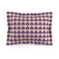 Diamond Bloom-Amethyst & Cream Microfiber Pillow Sham
