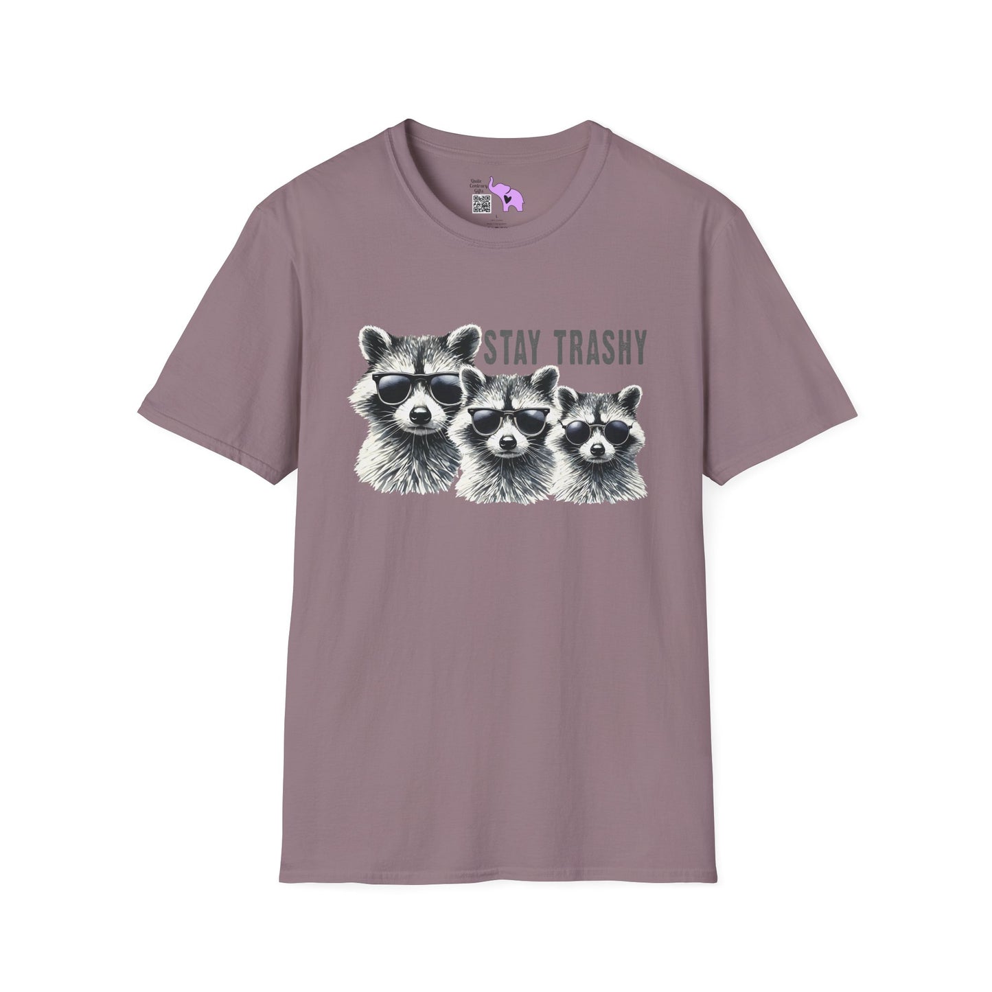 Stay Trashy (Racoon) Adult T-shirt