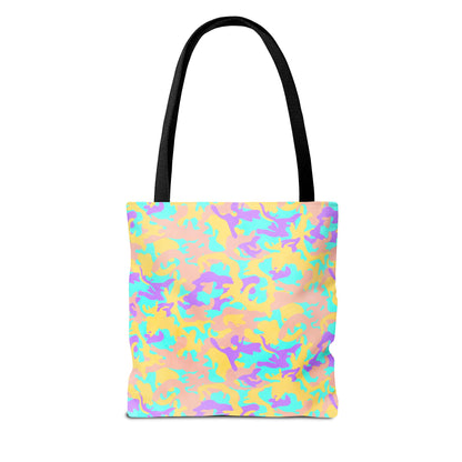 Dreamsicle Camo Canvas Tote Bag