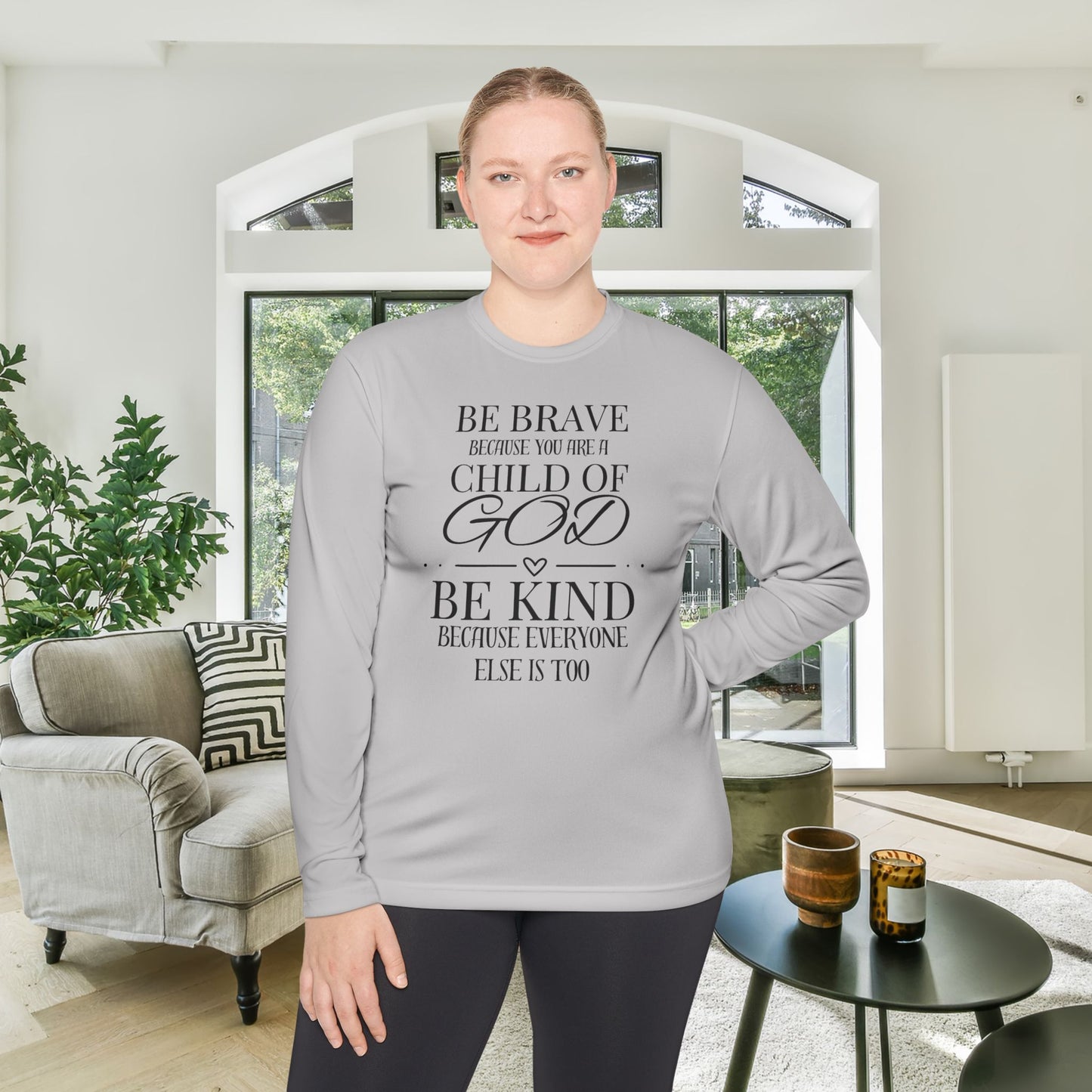 Because You Are A Child of God Lightweight Long Sleeve Tee