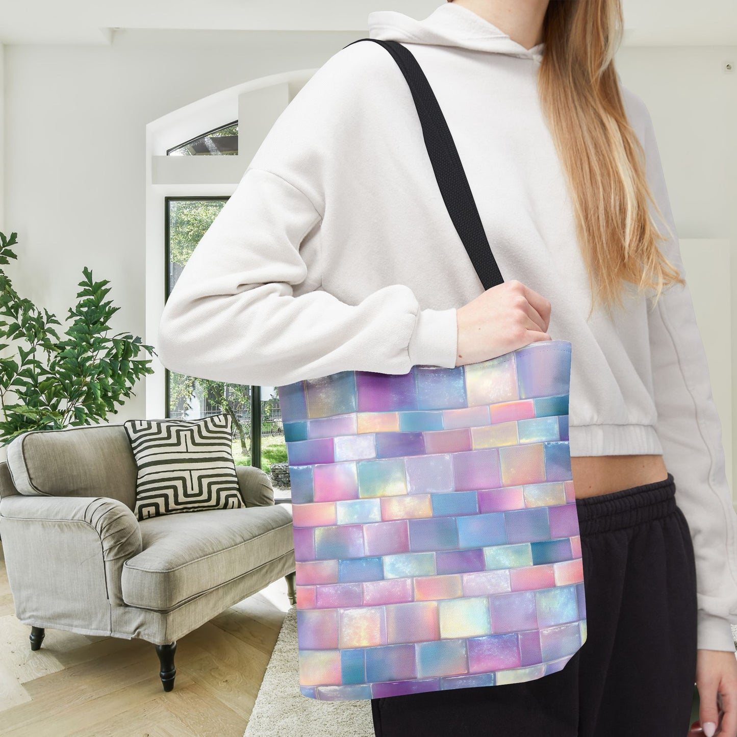 Cloudbound Panels Canvas Tote Bag