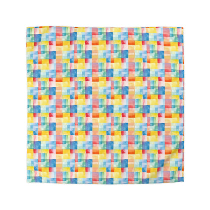 Mosaic Meadows Duvet Bedding Set