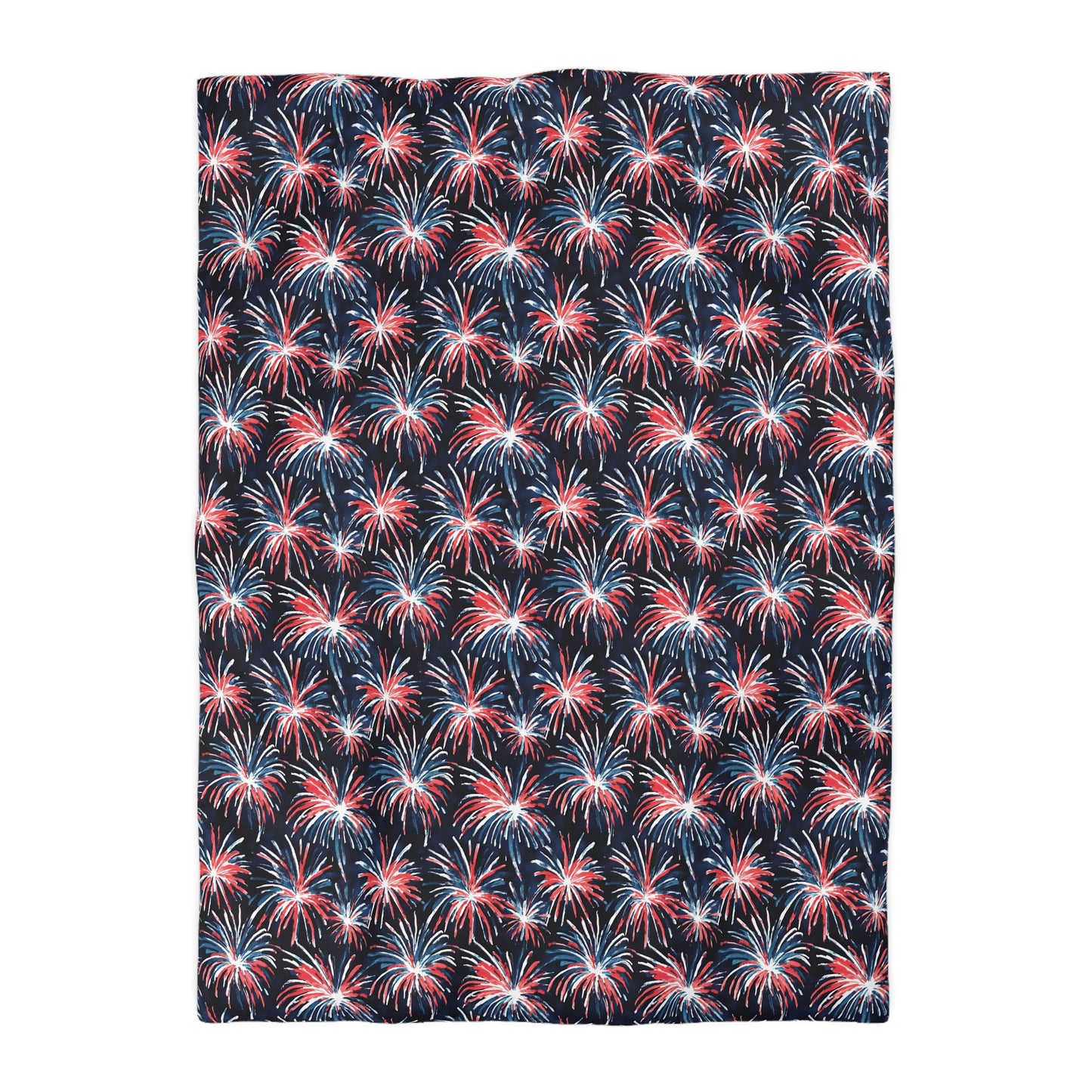 Rocket's Red Glare Microfiber Duvet Cover