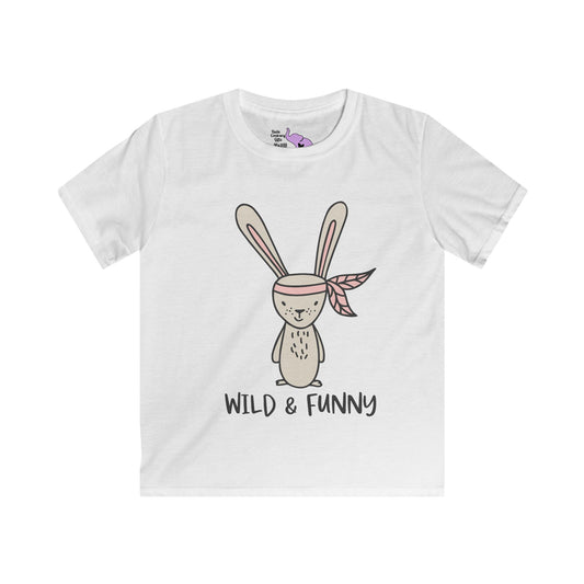 Wild & Funny (Bunny) Kids Softstyle Tee