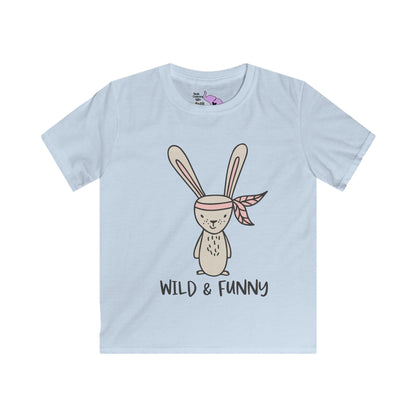 Wild & Funny (Bunny) Kids Softstyle Tee