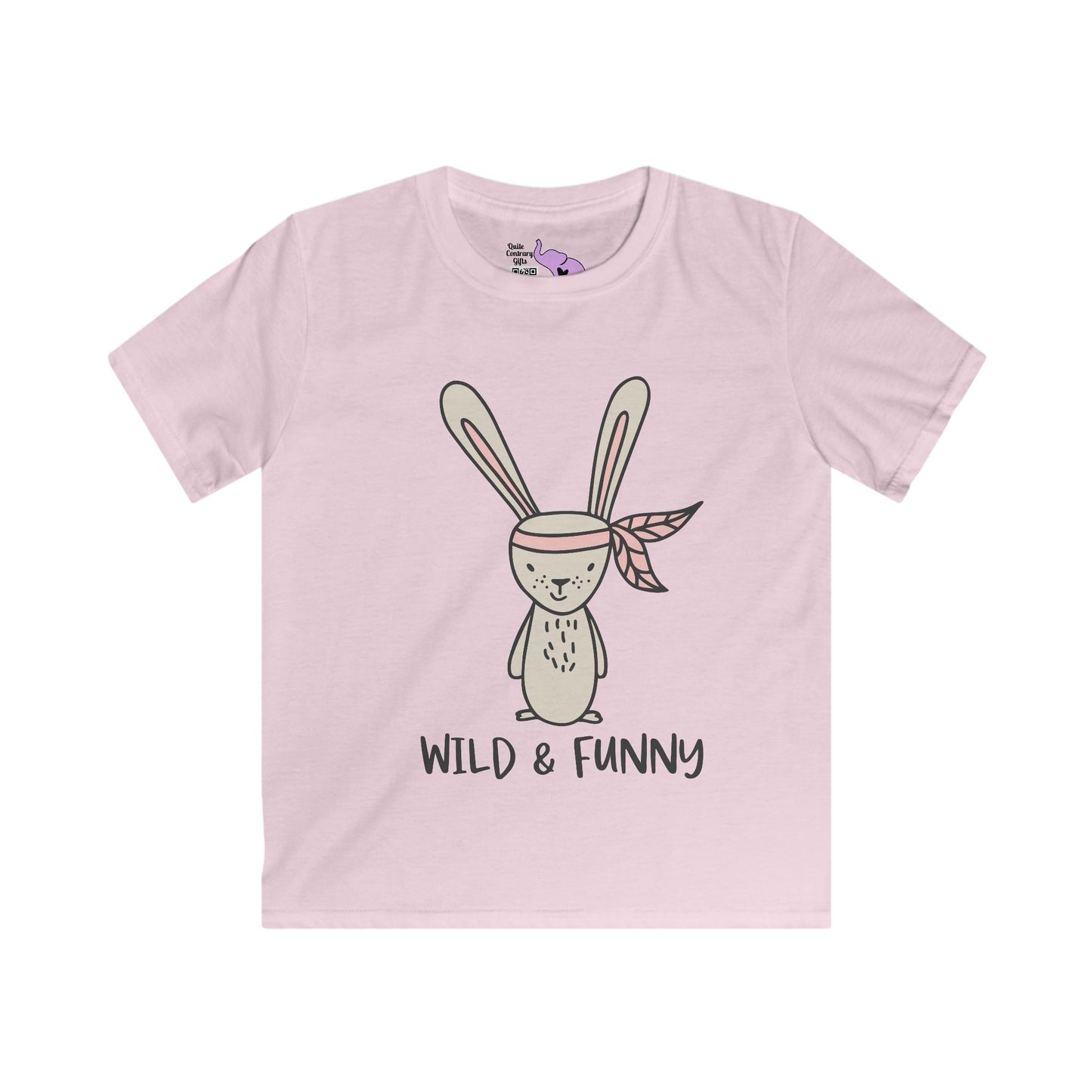 Wild & Funny (Bunny) Kids Softstyle Tee