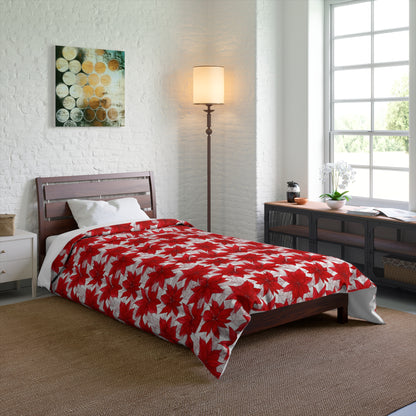 Christmas Blossom Sketch Comforter