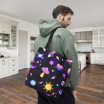 Cosmic Recess Canvas Tote Bag