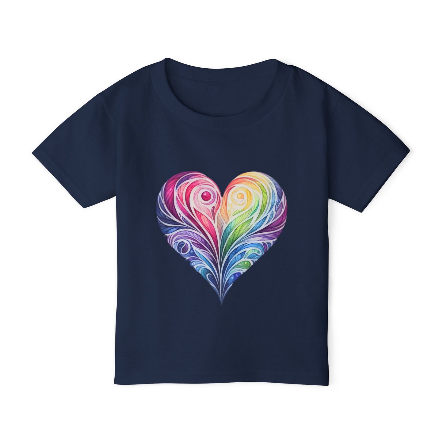 Colorwave Heart Heavy Cotton™ Toddler T-shirt