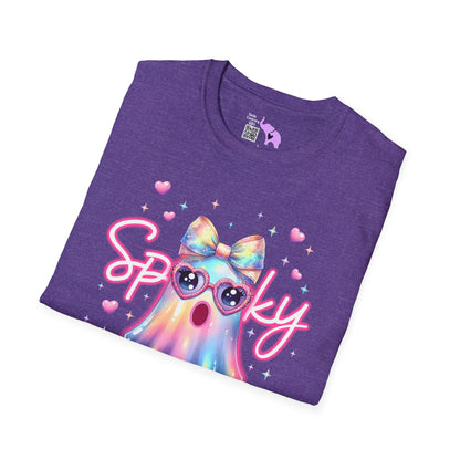 Spooky Pastel Ghost Adult T-shirt