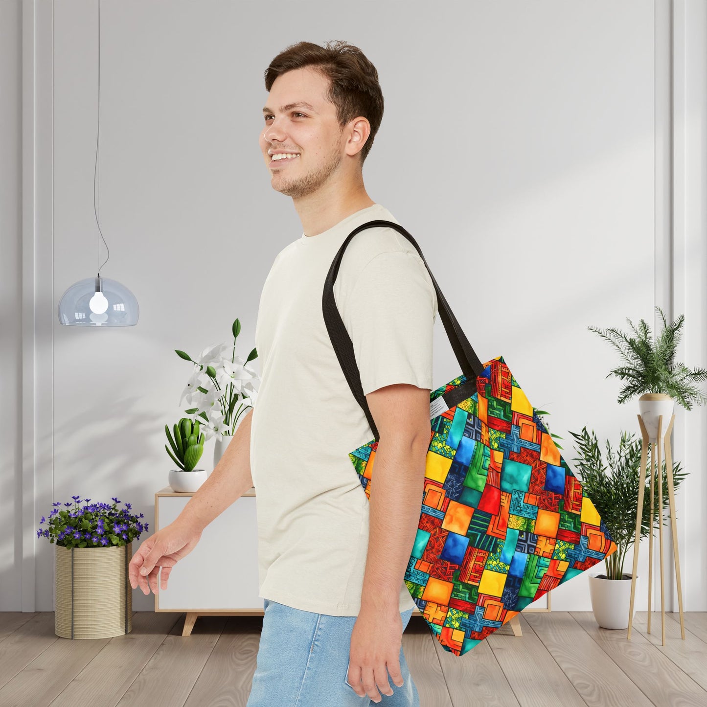 Heritage Pulse Canvas Tote Bag