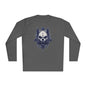 Creepy Skull Wolf Adult Long Sleeve Tee
