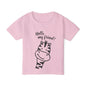 Hello My Friend (Giraffe) Heavy Cotton™ Toddler T-shirt