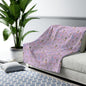 Lilac Meadow Keepsakes Fleece Blanket