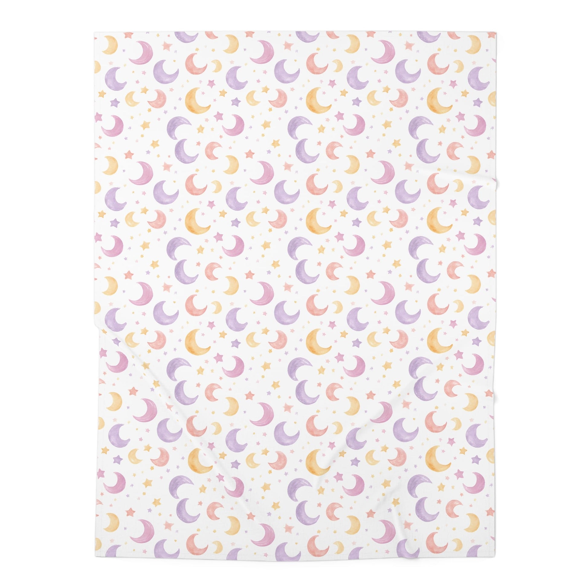 Moon & Star Snuggles Baby Swaddle Blanket