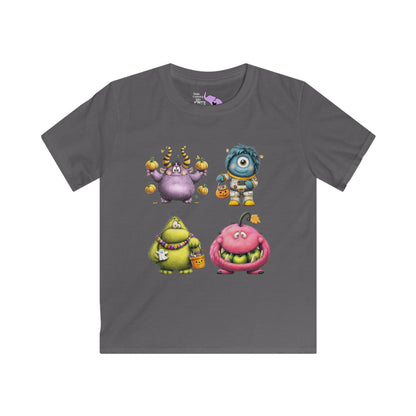 Monster Mayhem Kids Softstyle Tee