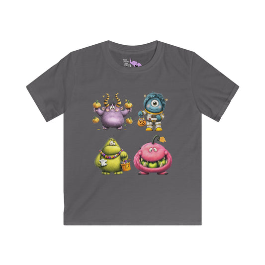 Monster Mayhem Kids Softstyle Tee