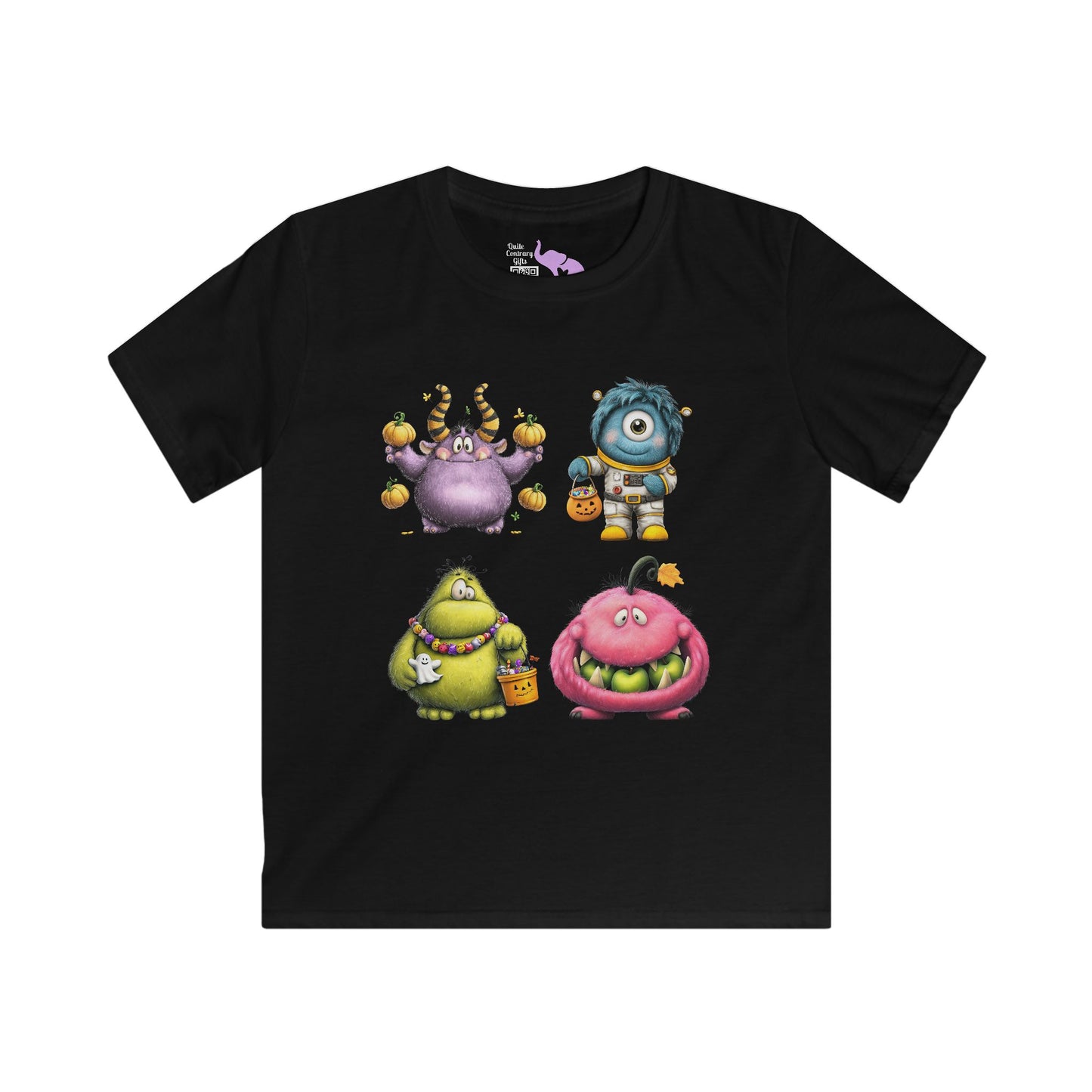 Monster Mayhem Kids Softstyle Tee