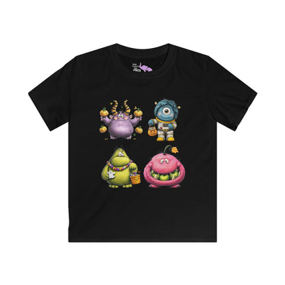 Monster Mayhem Kids Softstyle Tee