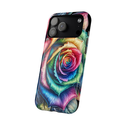 Colorful Rose MagSafe® Compatible Tough Case for iPhone