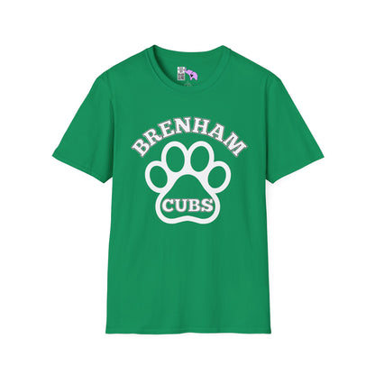 Brenham Paw Pride Adult T-shirt