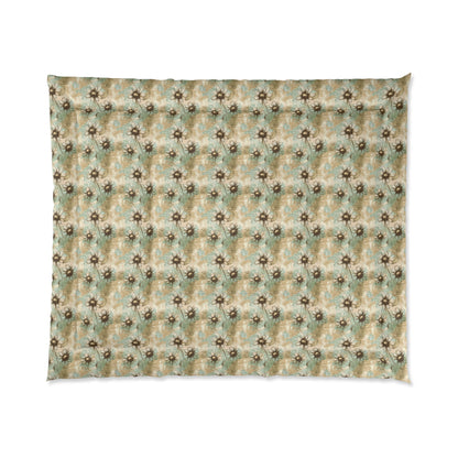 Worn Meadow Daisies Comforter