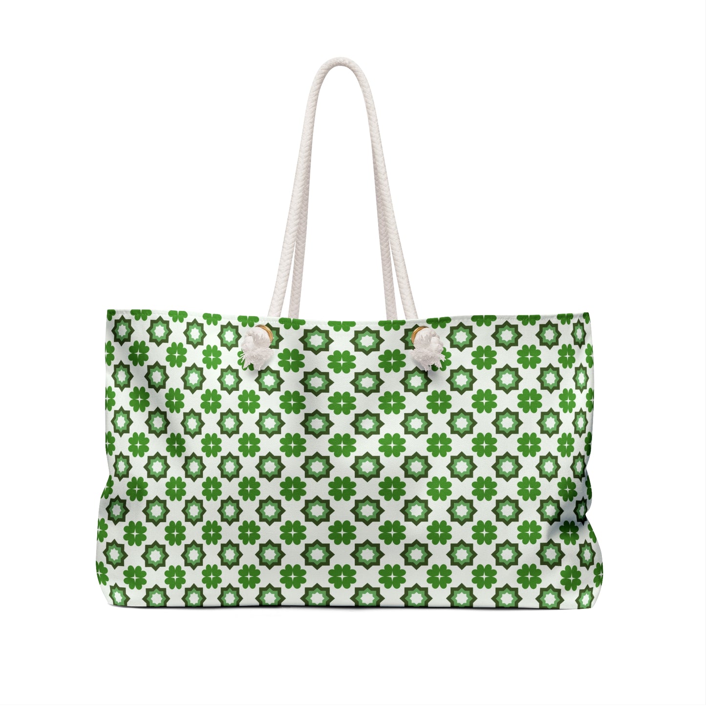 Emerald Star Garden Weekender Bag
