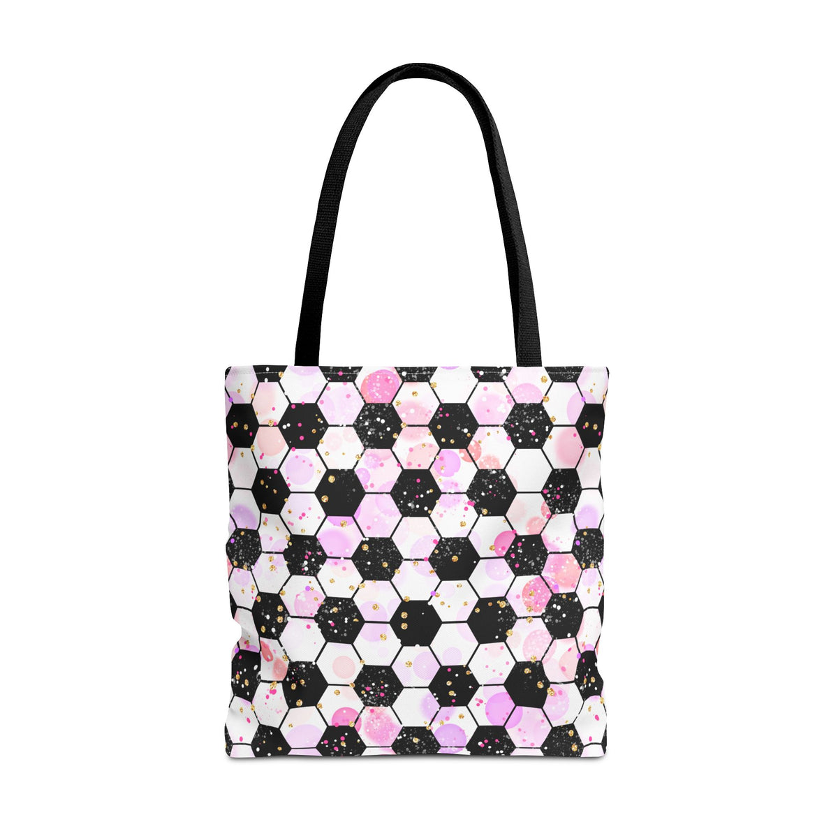 Pink Soccer Fever Canvas Tote Bag