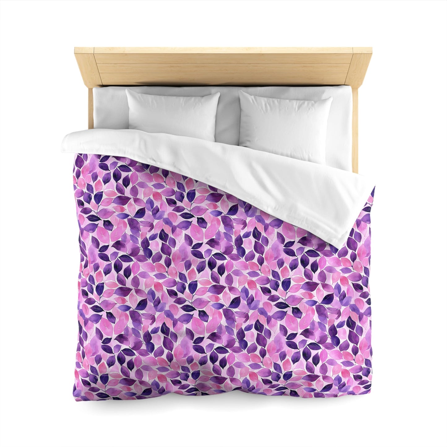 Lilac Serenade Microfiber Duvet Cover