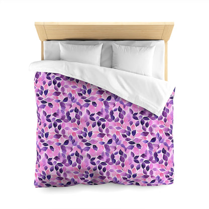 Lilac Serenade Microfiber Duvet Cover