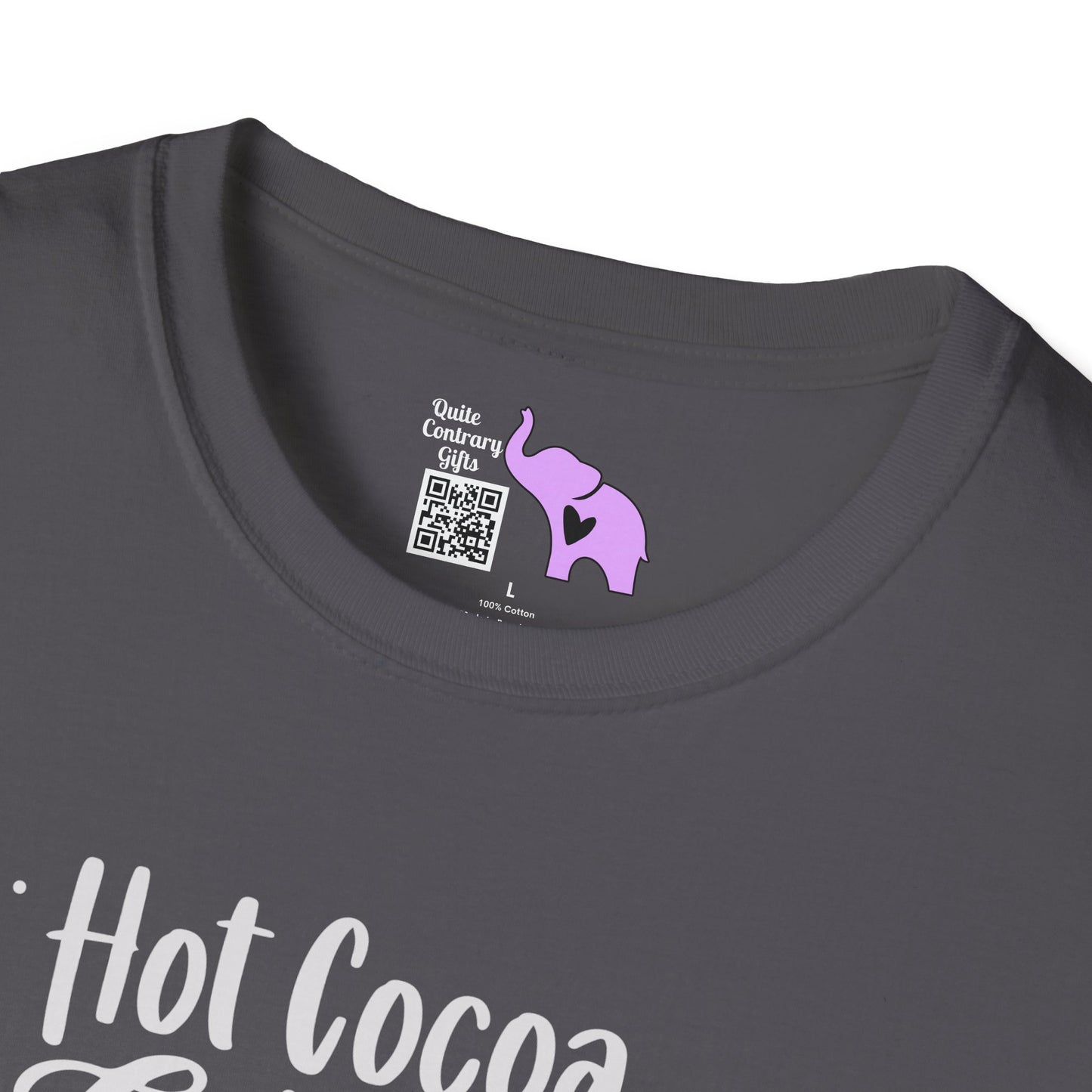 Hot Cocoa, Cozy Blankets & Christmas Movies Adult T-shirt