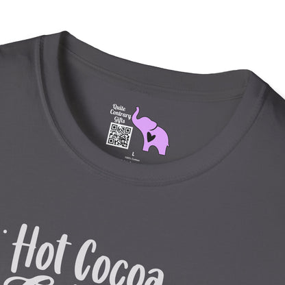 Hot Cocoa, Cozy Blankets & Christmas Movies Adult T-shirt