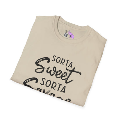 Sorta Sweet Sorta Savage Adult T-shirt