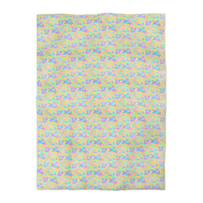 Dreamsicle Camo Microfiber Duvet Cover