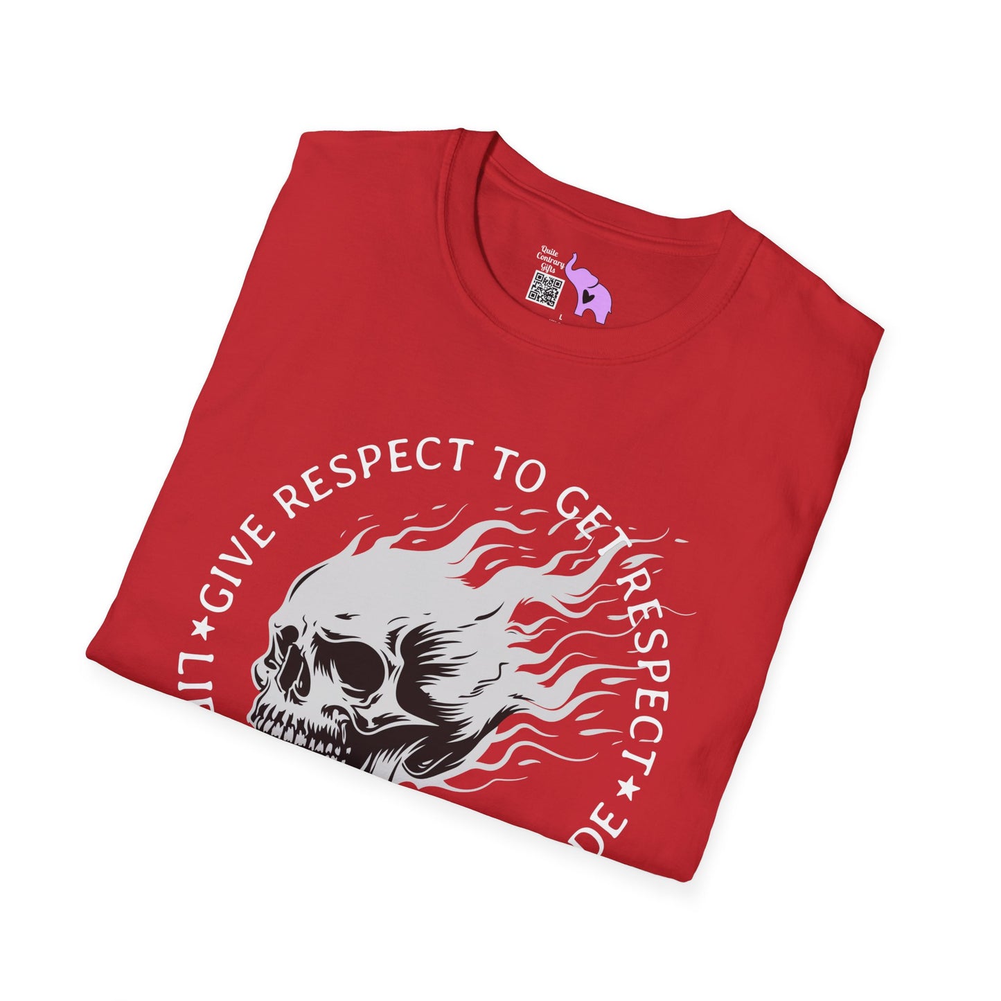Give Respect to Get Respect Life Is A Beautiful Ride Adult T-shirt