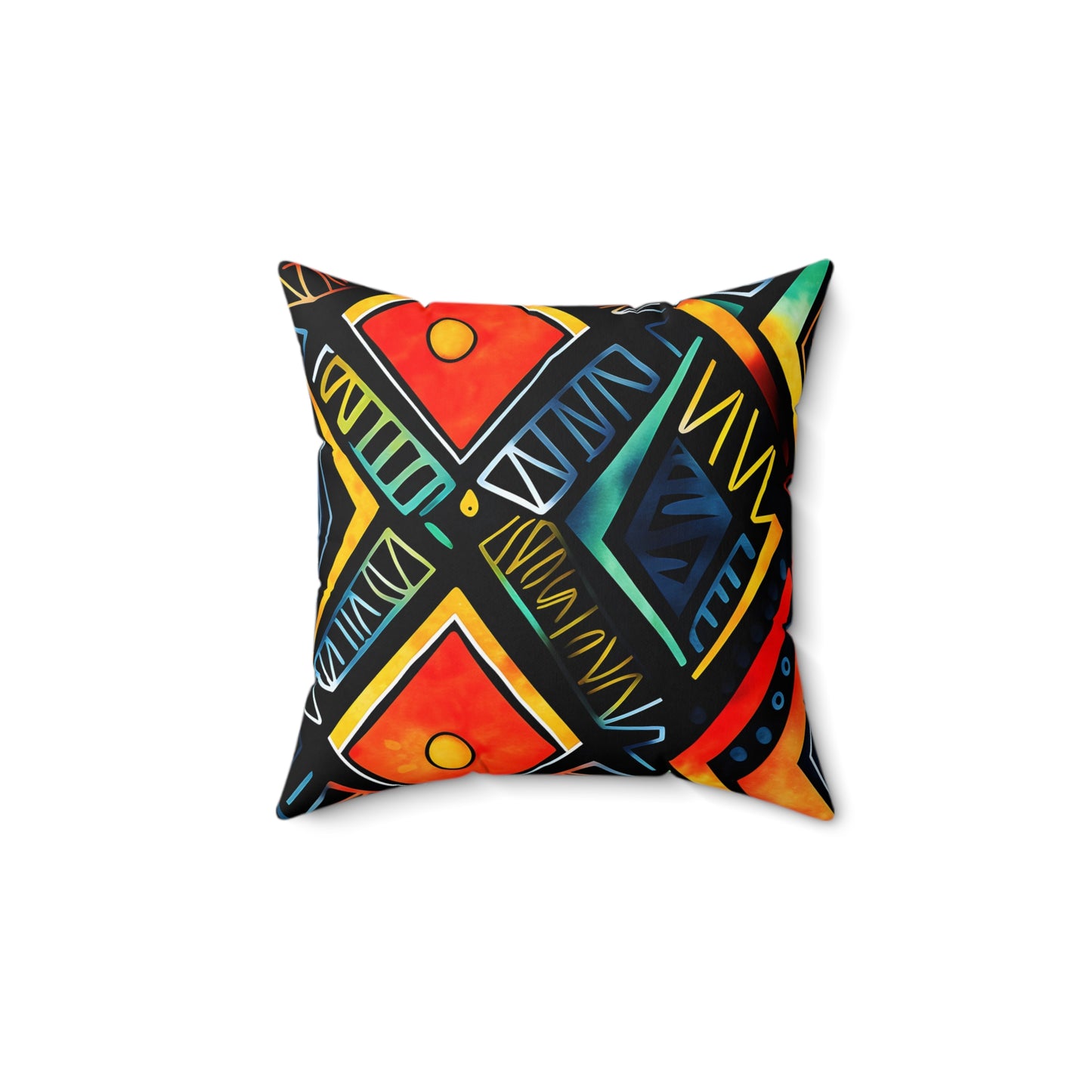 Abundance Rhythm Throw Pillow