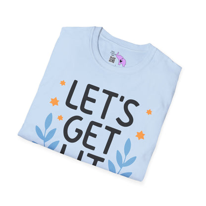 Hanukkah Let's Get Lit Adult T-shirt