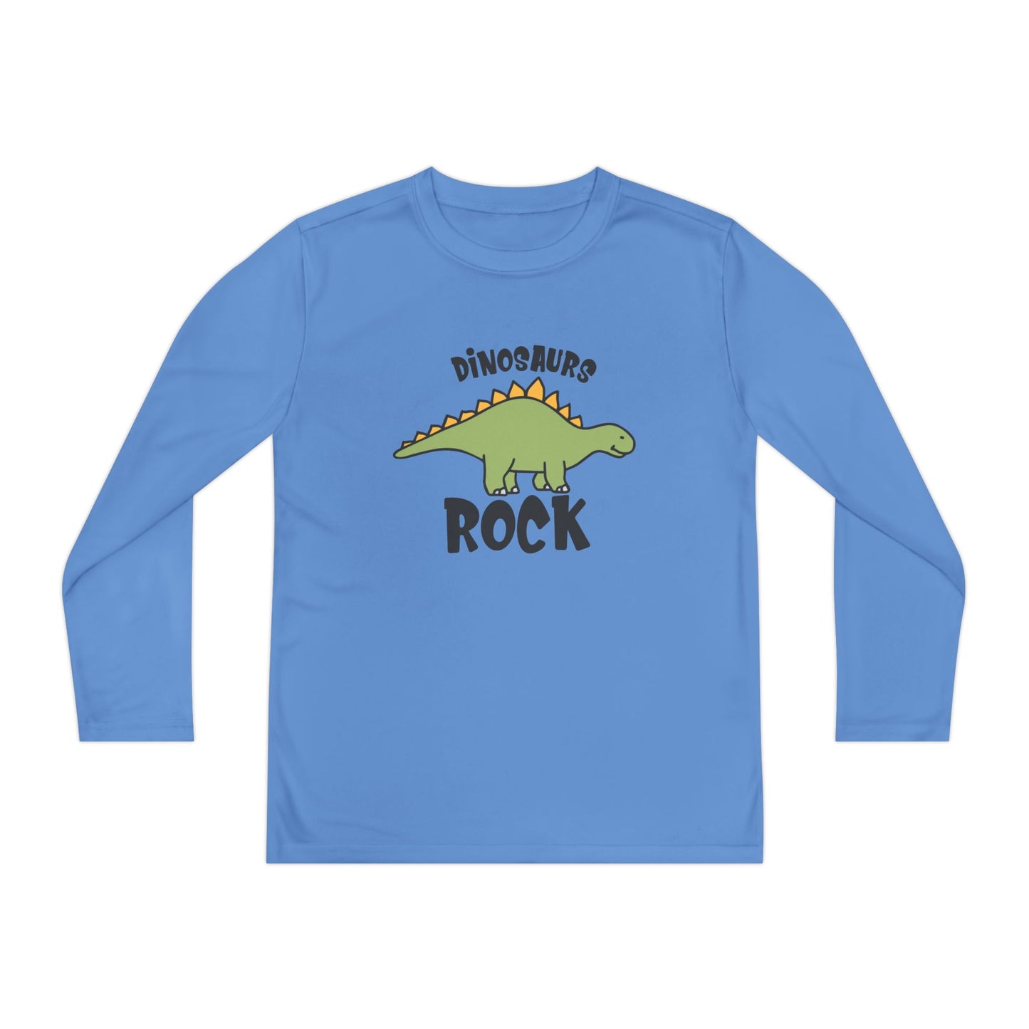 Dinosaurs Rock Youth Long Sleeve Tee