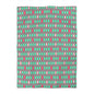 Teal/Pink Harlequin Microfiber Duvet Cover