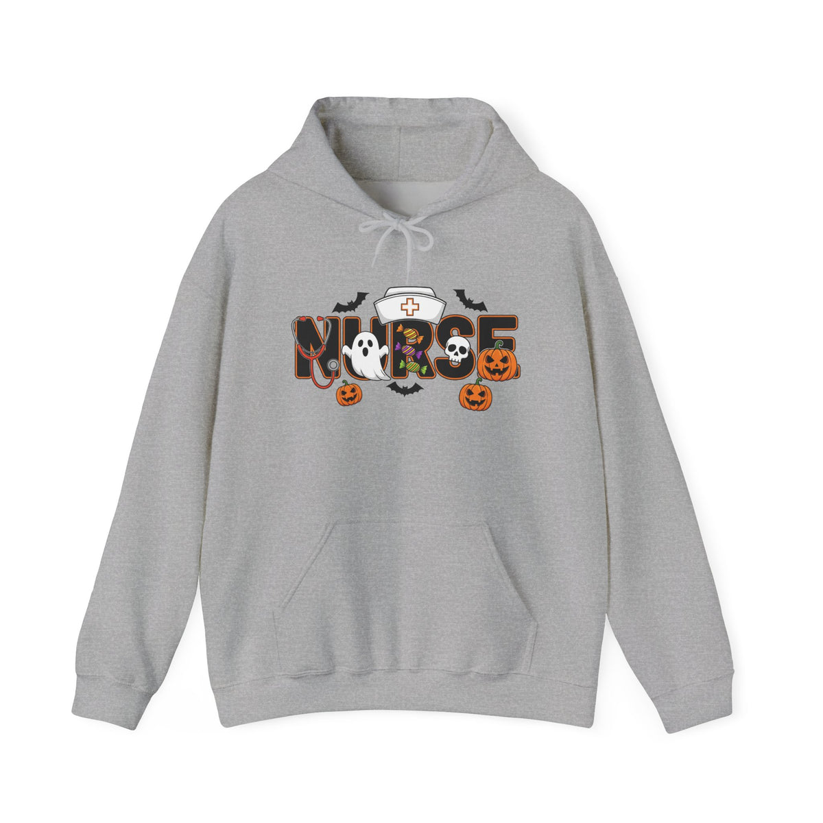 Fun Halloween Nurse Adult Heavy Blend™ Hoodie
