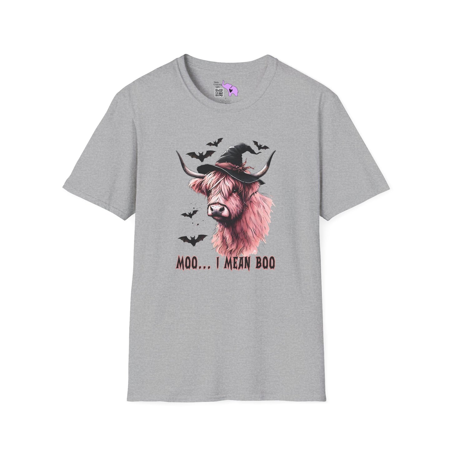 Moo...I Mean Boo Adult T-shirt