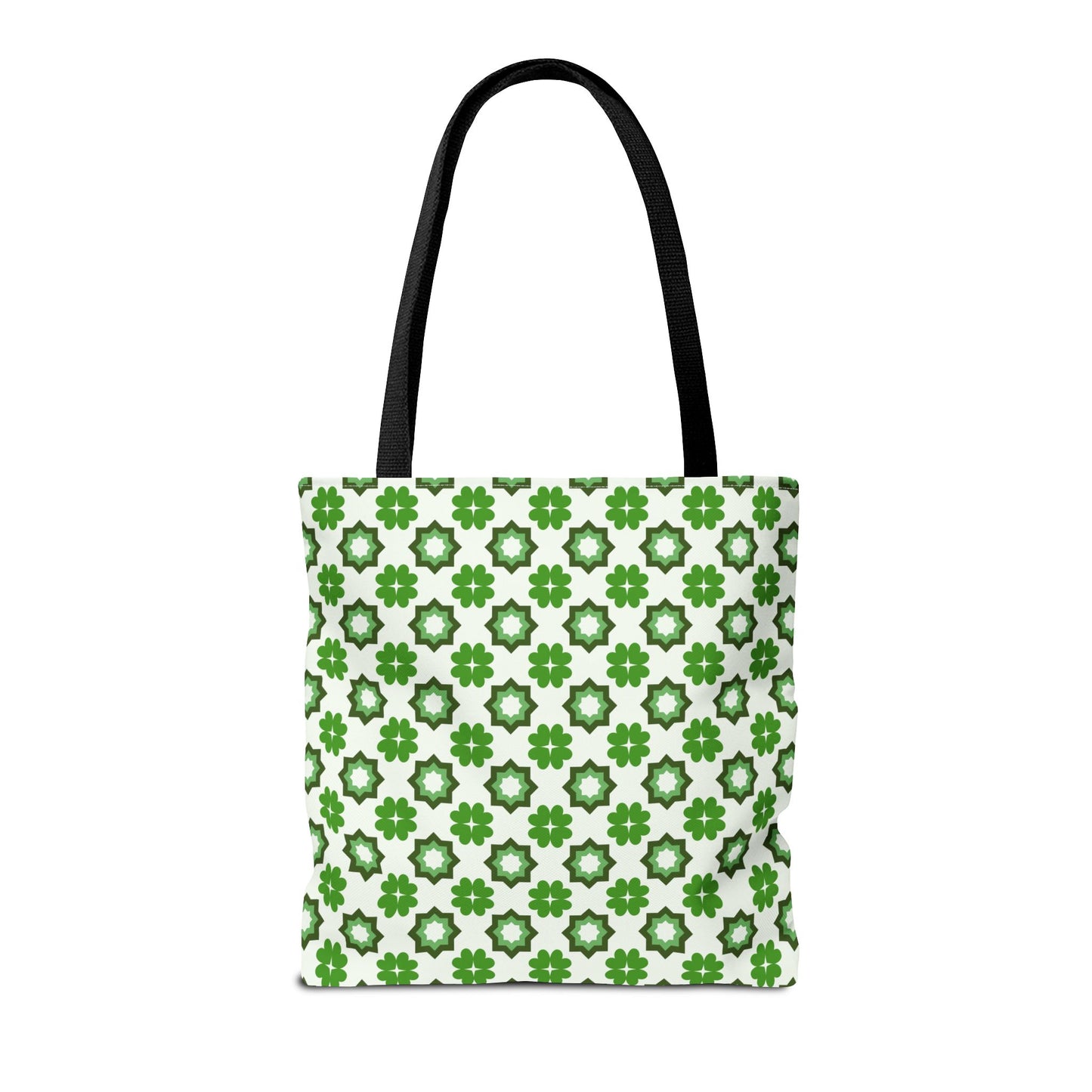 Emerald Star Garden Canvas Tote Bag
