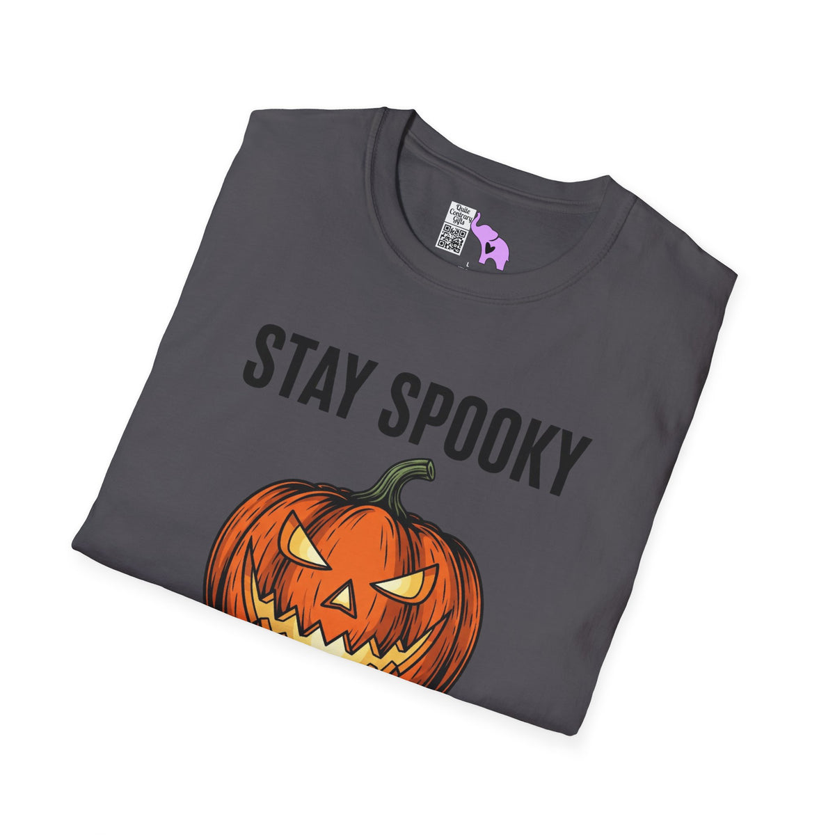 Stay Spooky (Pumpkin/Skull) Adult T-shirt