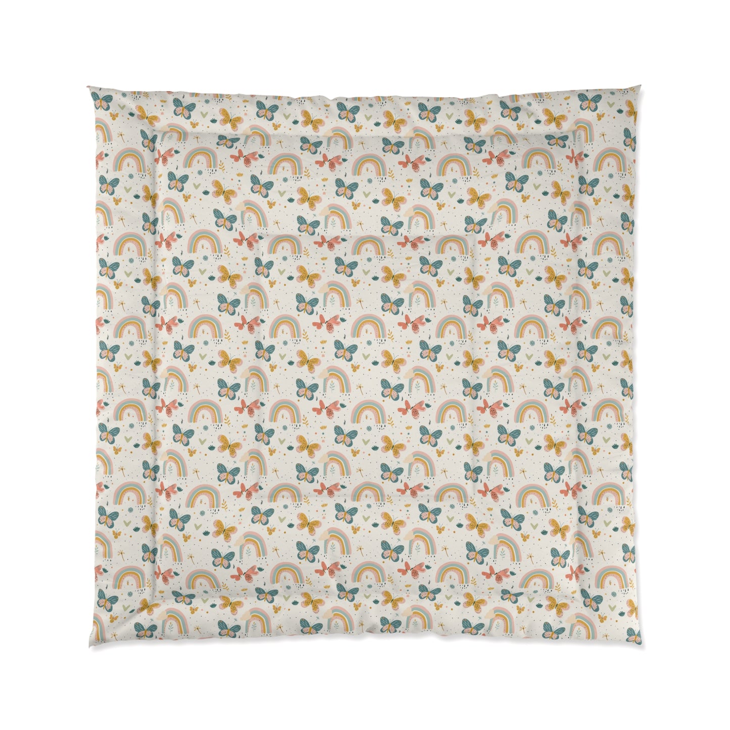 Whispering Wings & Rainbows Comforter