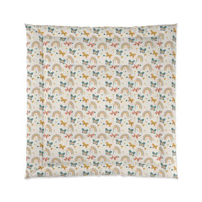 Whispering Wings & Rainbows Comforter