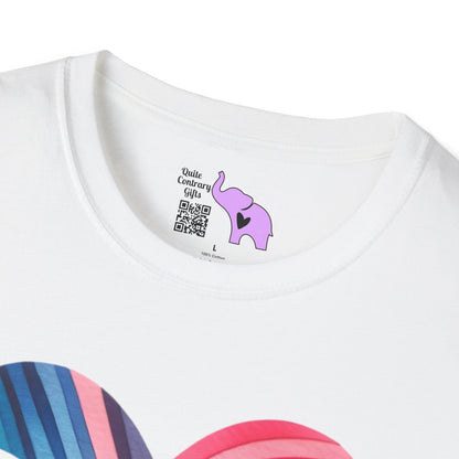 Painted with Love Adult T-shirt